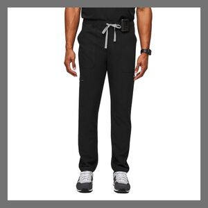 Figs Technical Men's Cairo Scrub Pants Medical Black NWT Size Medium Regular